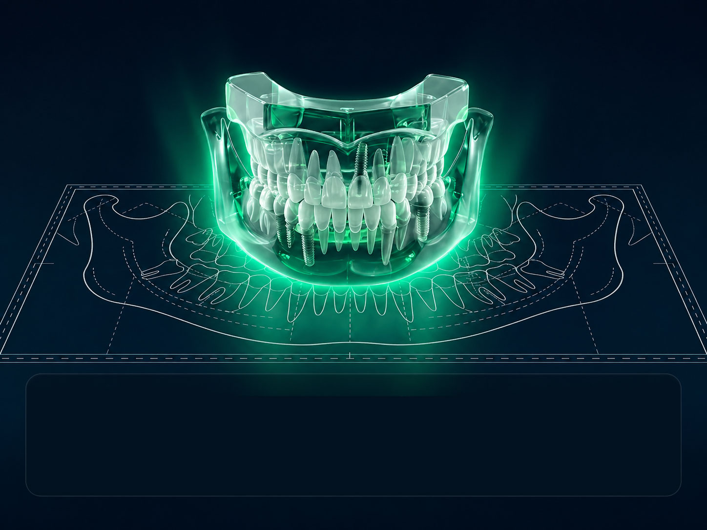 dental practice software 3D visualization jaw model