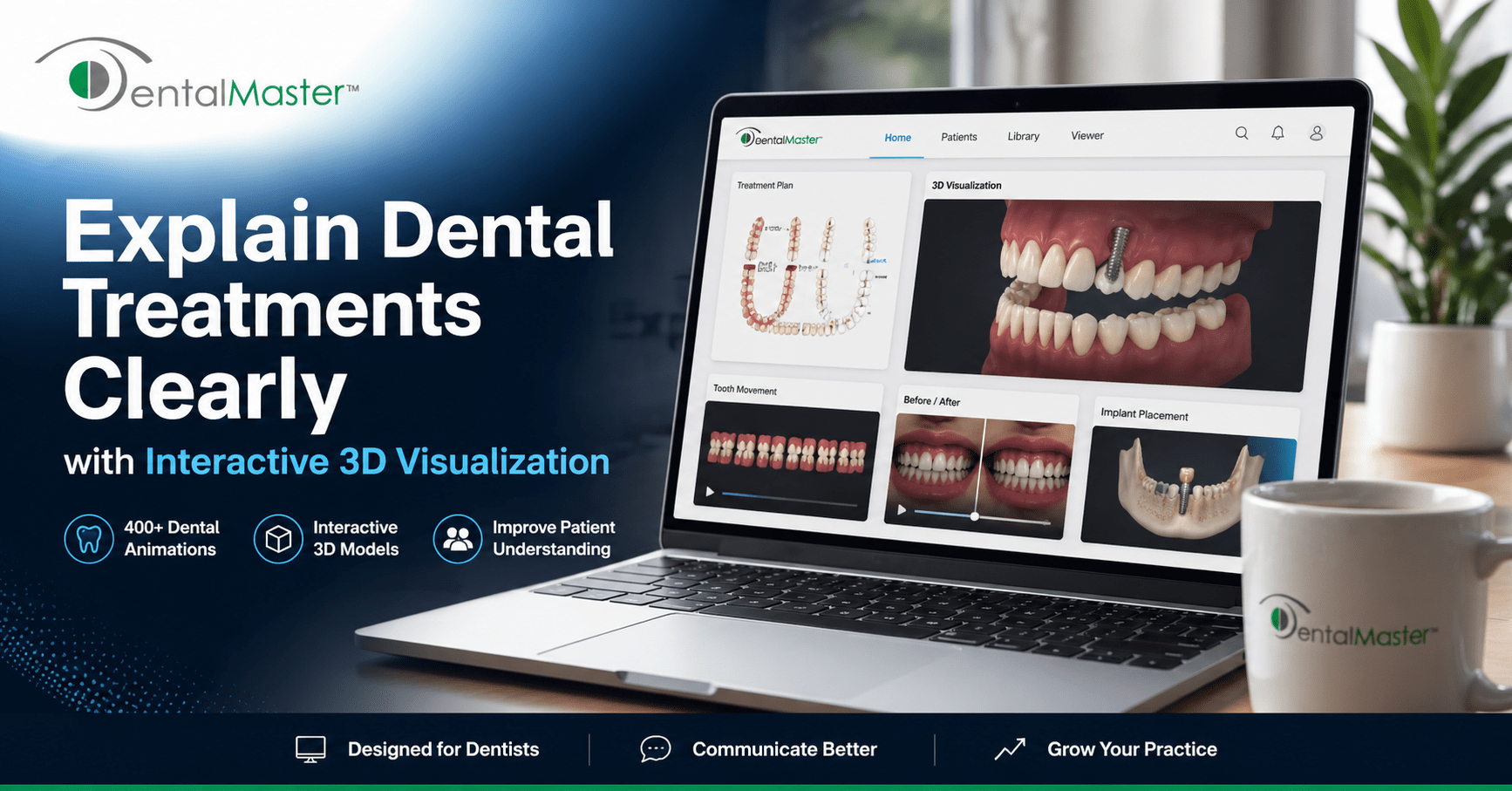 DentPlan3D: a patient's own dental arch in 3D, tooth by tooth, on the operatory screen