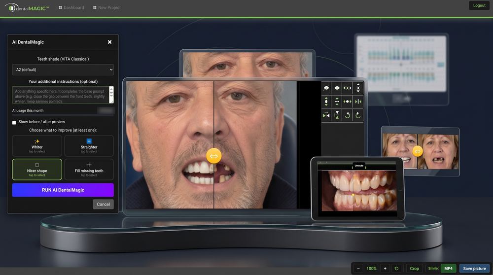 DentalMagic — AI smile preview